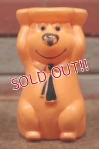 ct-210301-18 Yogi Bear / 1960's Stackable Toy (Orange)