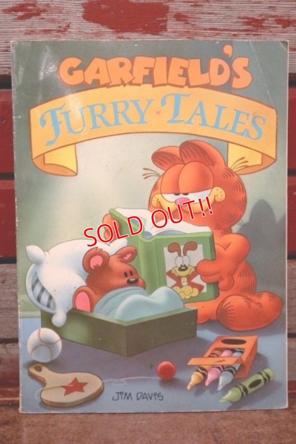 画像1: ct-201114-134 Garfield / 1989 Garfield's Fury Tales Picture Book