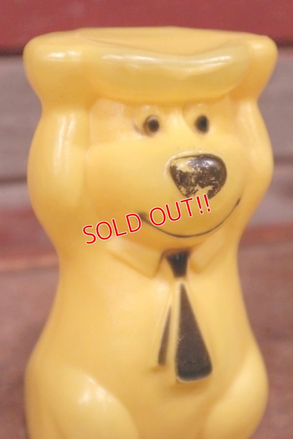 画像2: ct-210301-16 Yogi Bear / 1960's Stackable Toy (Yellow)