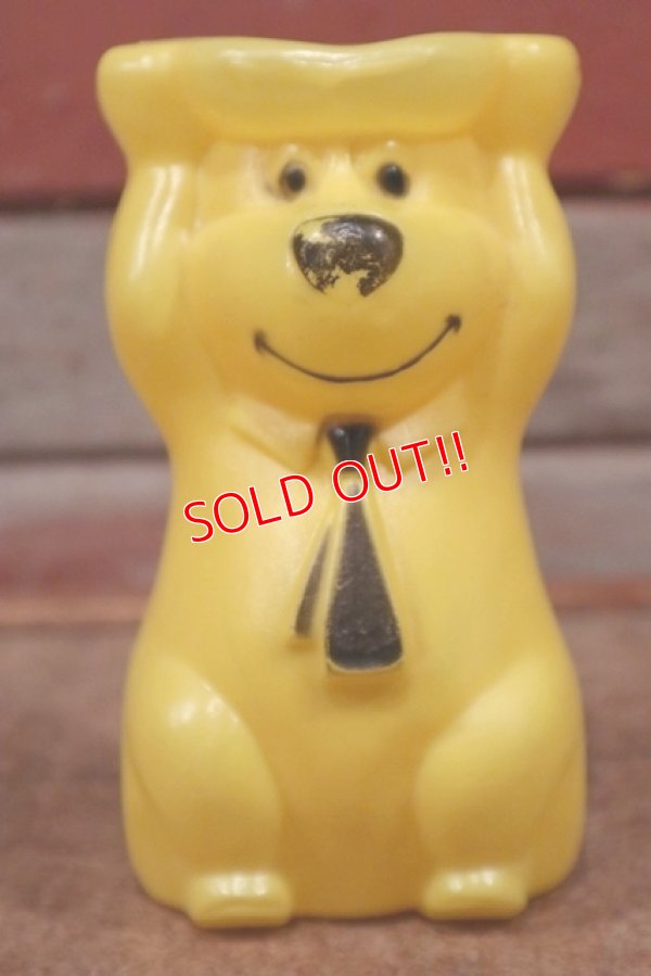 画像1: ct-210301-16 Yogi Bear / 1960's Stackable Toy (Yellow)