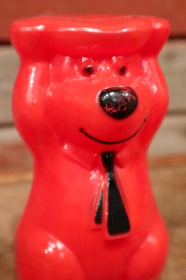 画像2: ct-210301-19 Yogi Bear / 1960's Stackable Toy (Red)