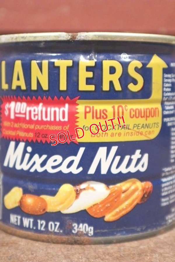 画像3: ct-210301-75 PLANTERS / MR.PEANUT 1970's〜 Mixed Nuts Can