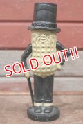 ct-210301-72 PLANTERS / MR.PEANUT 1940's Cast Iron Coin Bank