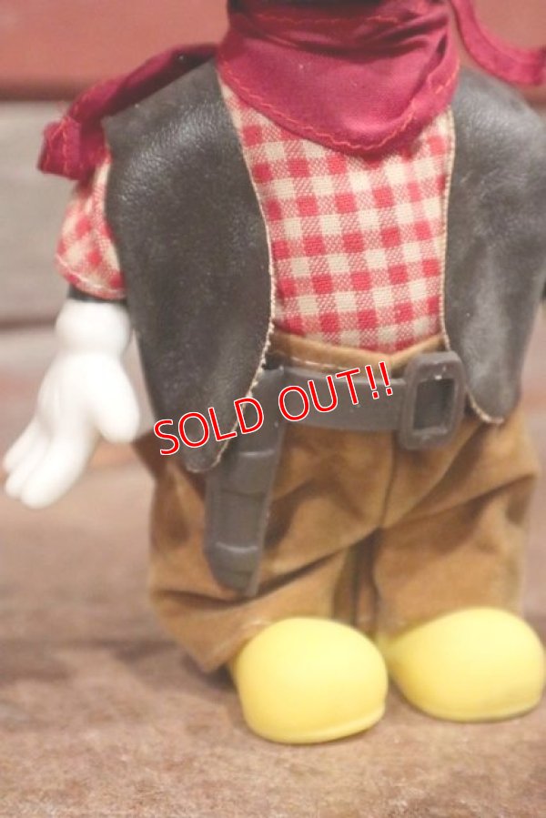 画像3: ct-210301-48 Mickey Mouse / Durham 1980's Cowboy Doll