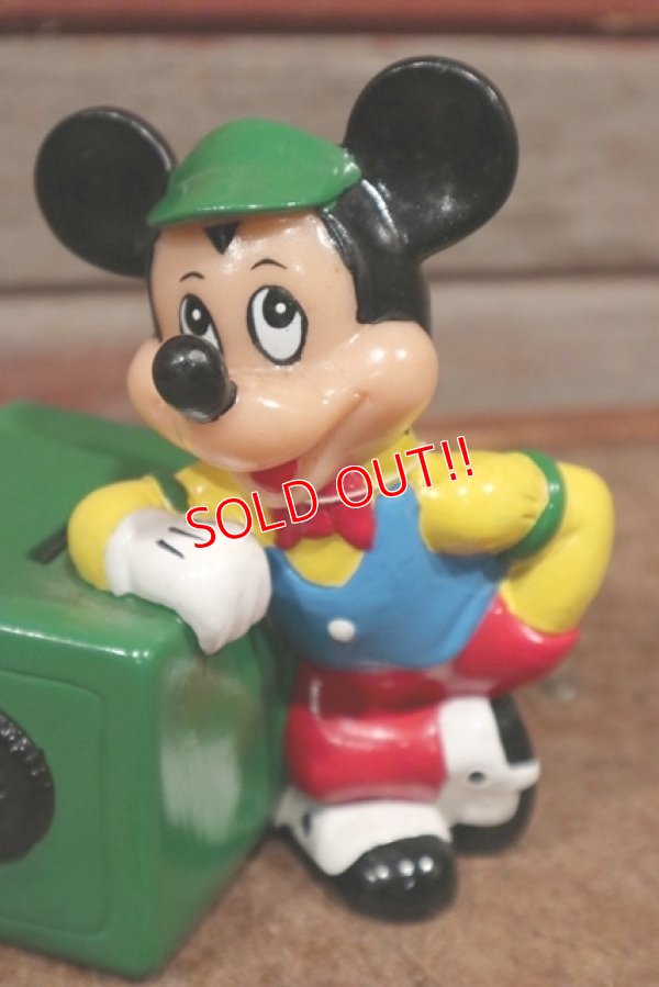 画像2: ct-210301-46 Mickey Mouse / 1980's Coin Bank (China)