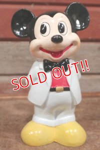 ct-210301-47 Mickey Mouse / 1970's Paper Mache Coin Bank