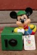 画像1: ct-210301-46 Mickey Mouse / 1980's Coin Bank (China) (1)