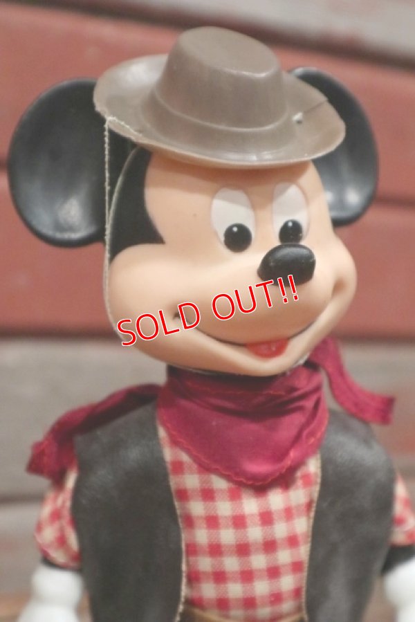 画像2: ct-210301-48 Mickey Mouse / Durham 1980's Cowboy Doll