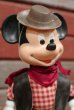 画像2: ct-210301-48 Mickey Mouse / Durham 1980's Cowboy Doll (2)
