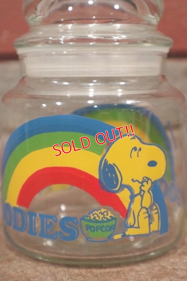 画像4: ct-210301-22 Snoopy / Anchor Hocking 1970's Goodies Candy Pot (S)