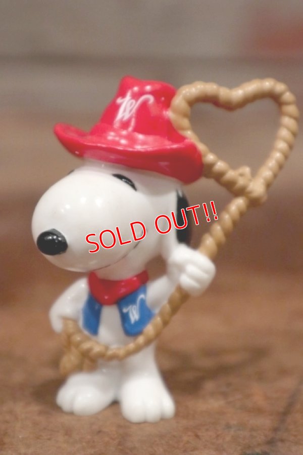 画像1: ct-201114-86 Snoopy / Whitman's 1997 PVC Figure "Cowboy"