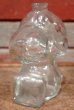 画像1: ct-210301-23 Snoopy / Anchor Hocking 1970's Glass Coin Bank (1)