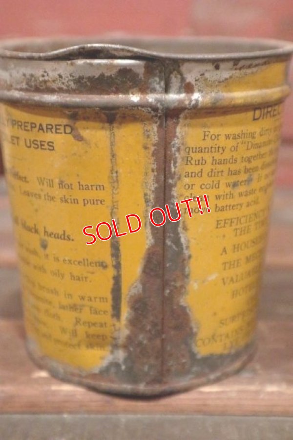 画像5: dp-210301-46 DINAMITE CLEANER / Vintage Tin Can