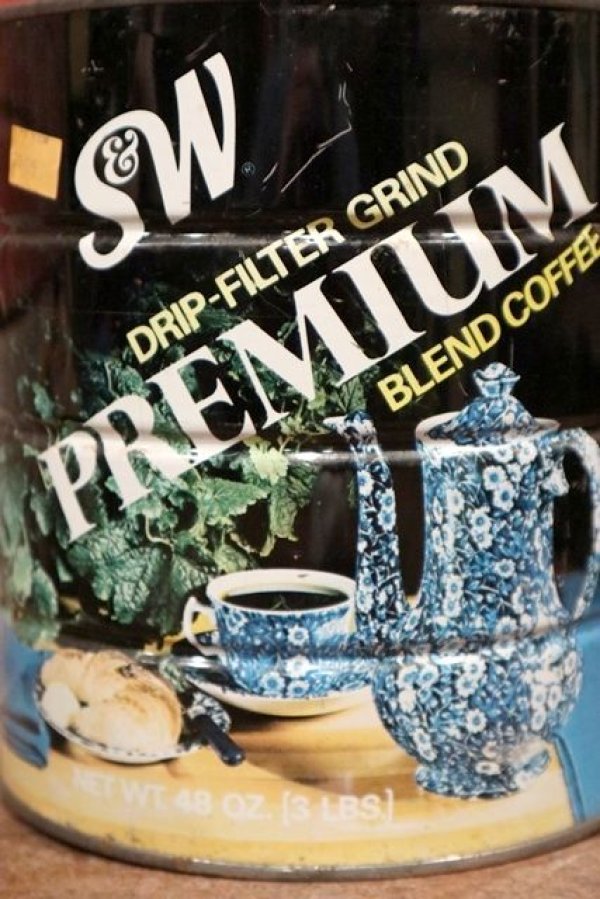 画像2: dp-210301-11 S&W / PREMIUM COFFEE Vintage Can