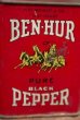 画像2: dp-210301-43 BEN-HUR PURE BLACK PEPPER / Vintage Tin Can (2)