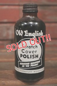 dp-210301-50 Old English / Scratch Cover POLISH Vintage Bottle