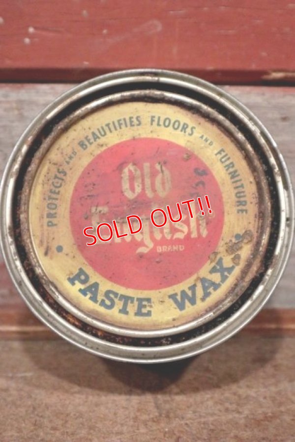 画像4: dp-210301-12 Old English / PASTE WAX Vintage Can