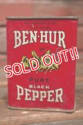 dp-210301-43 BEN-HUR PURE BLACK PEPPER / Vintage Tin Can