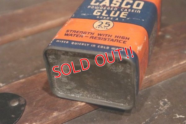 画像6: dp-210301-47 CASCO GLUE / Vintage Tin Can