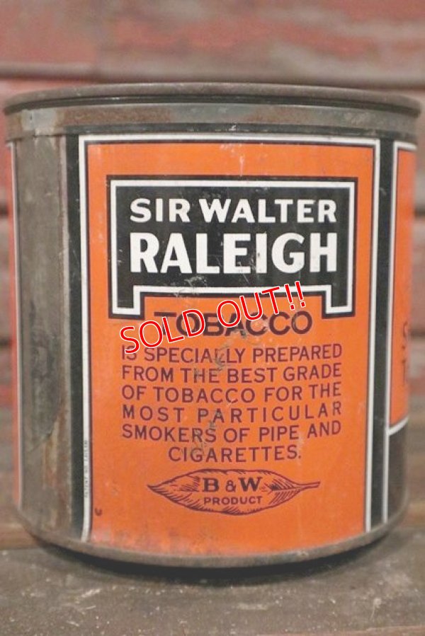 画像2: dp-210401-29 SIR WALTER RALEIGH / Vintage Tin Can