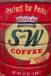 画像2: dp-210301-65 S and W COFFEE / Vintage Tin Can (2)