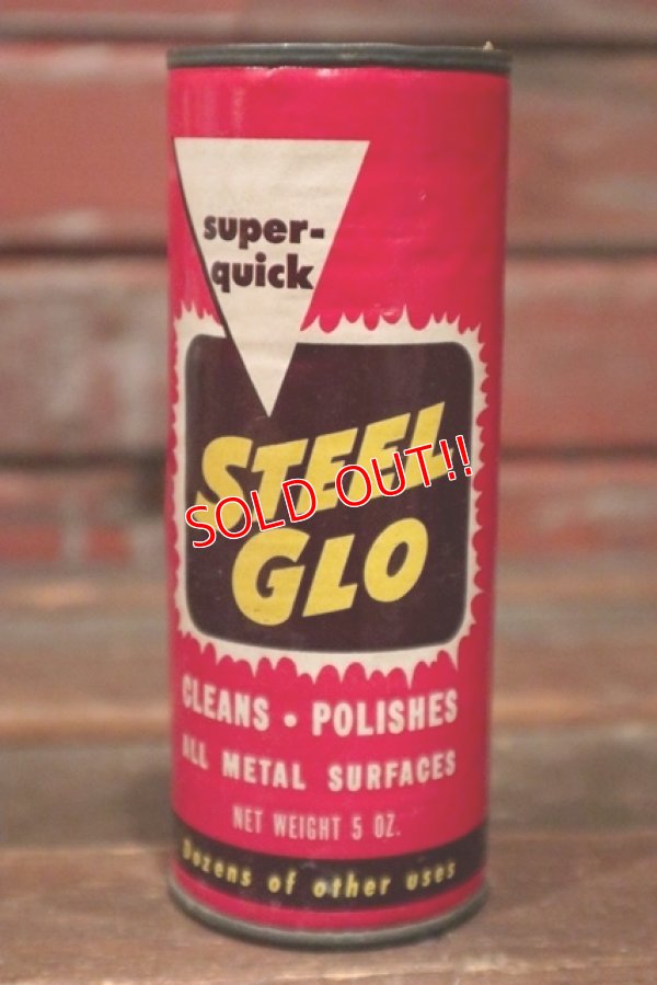 画像1: dp-210301-48 super-quick STEEL-GLO / Vintage Tin Can