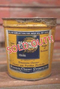 dp-210301-46 DINAMITE CLEANER / Vintage Tin Can