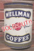 dp-210301-64 WELLMAN COFFEE / Vintage Tin Can