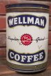 画像1: dp-210301-64 WELLMAN COFFEE / Vintage Tin Can (1)