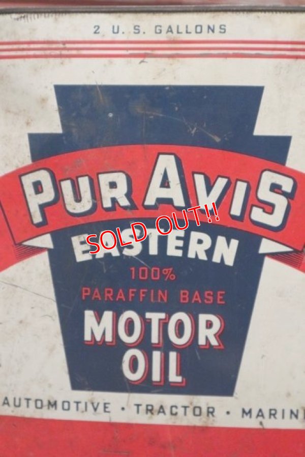 画像3: dp-210301-38 PUR AVIS EASTERN / 2 GALLONS MOTOR OIL Can