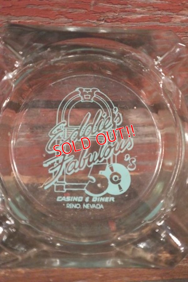 画像2: dp-210401-23 Eddie's Fabulous / Vintage Glass Ashtray