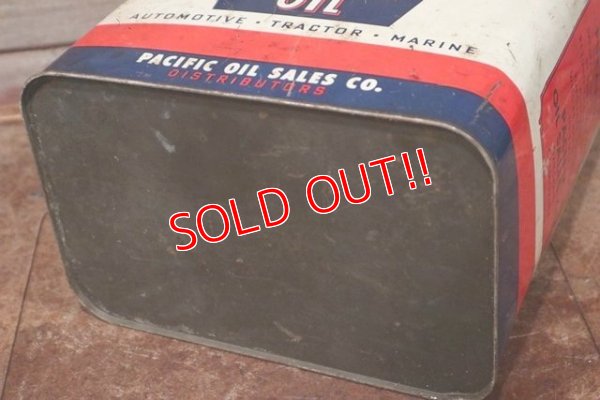 画像7: dp-210301-38 PUR AVIS EASTERN / 2 GALLONS MOTOR OIL Can