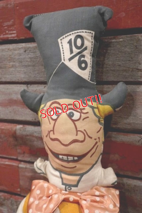 画像2: ct-210301-77 Mad Hatter / Vintage Pillow Doll