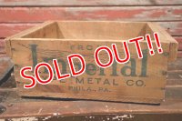 dp-210401-10 Imperial TYPE METAL CO. / Vintage Wood Box