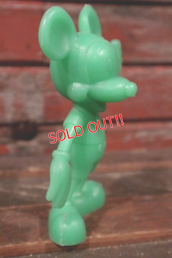 画像4: ct-210301-60 Mickey Mouse / MARX 1970's Plastic Figure (Green)