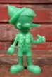 画像1: ct-210301-66 Pinocchio / MARX 1970's Plastic Figure (Green) (1)