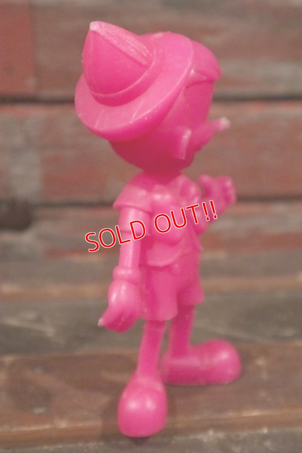 画像4: ct-210301-67 Pinocchio / MARX 1970's Plastic Figure (Pink)