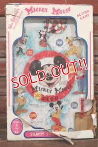 ct-210301-51 Mickey Mouse Club / Wolverine Toy 1965 Pinball