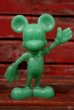 画像1: ct-210301-60 Mickey Mouse / MARX 1970's Plastic Figure (Green) (1)