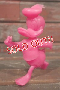 ct-210301-64 Donald Duck / MARX 1970's Plastic Figure (Pink)