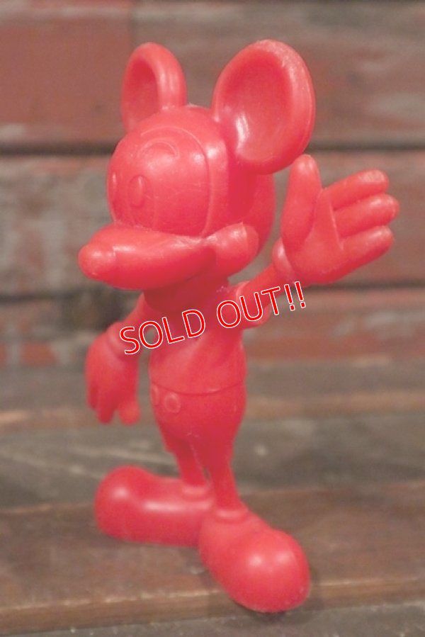 画像3: ct-210301-61 Mickey Mouse / MARX 1970's Plastic Figure (Red)
