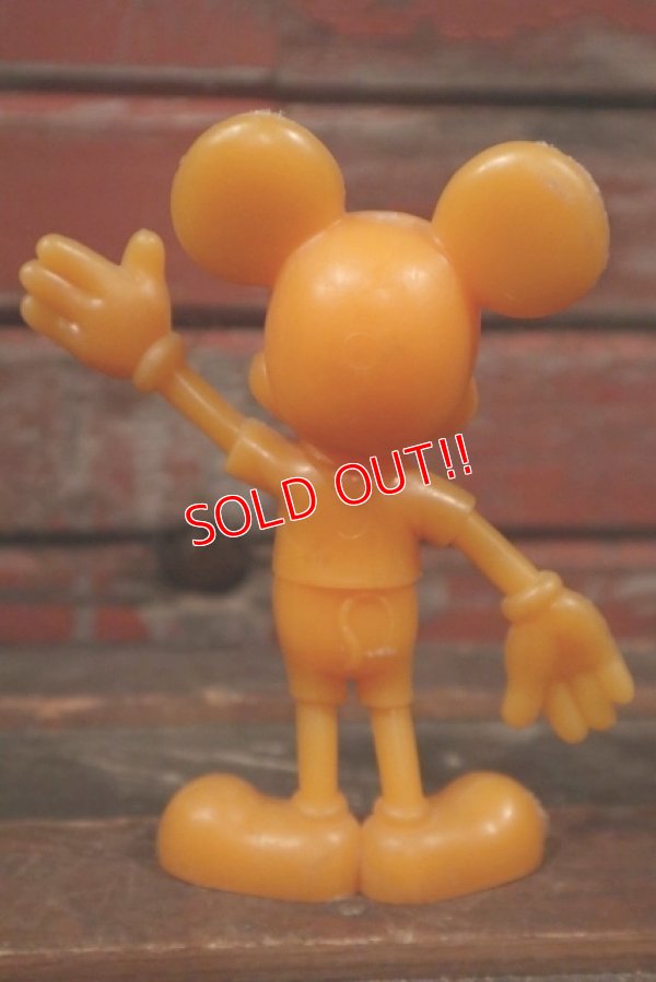 画像5: ct-210301-62 Mickey Mouse / MARX 1970's Plastic Figure (Orange)