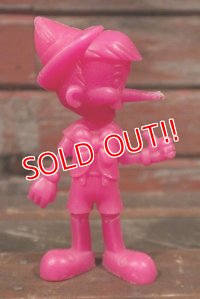 ct-210301-67 Pinocchio / MARX 1970's Plastic Figure (Pink)