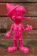 画像1: ct-210301-67 Pinocchio / MARX 1970's Plastic Figure (Pink) (1)