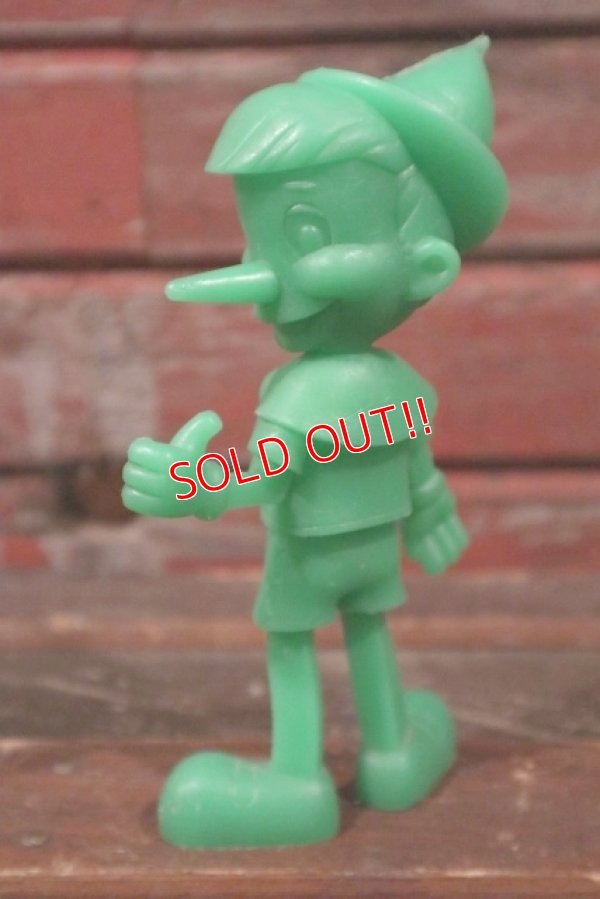 画像4: ct-210301-66 Pinocchio / MARX 1970's Plastic Figure (Green)