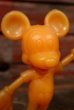 画像2: ct-210301-62 Mickey Mouse / MARX 1970's Plastic Figure (Orange) (2)