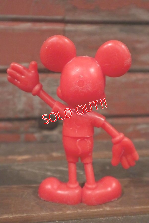 画像5: ct-210301-61 Mickey Mouse / MARX 1970's Plastic Figure (Red)