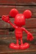 画像5: ct-210301-61 Mickey Mouse / MARX 1970's Plastic Figure (Red) (5)