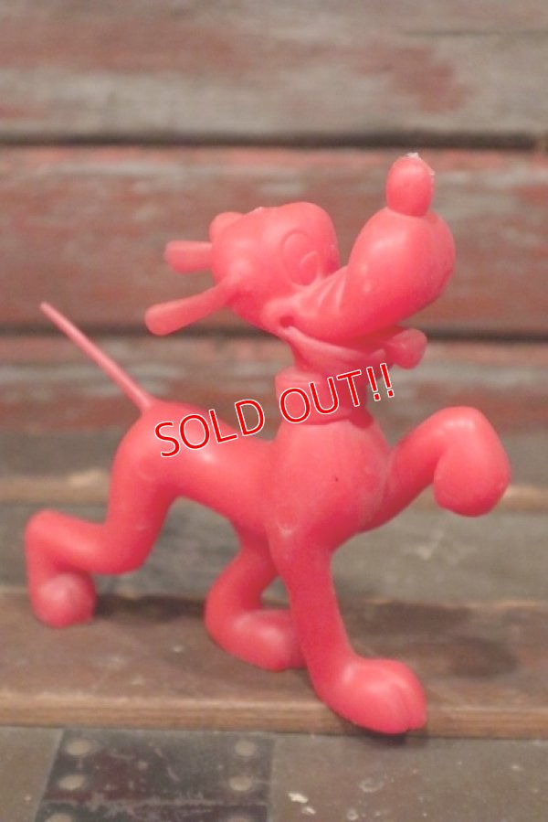 画像1: ct-210301-65 Pluto / MARX 1970's Plastic Figure (Red)