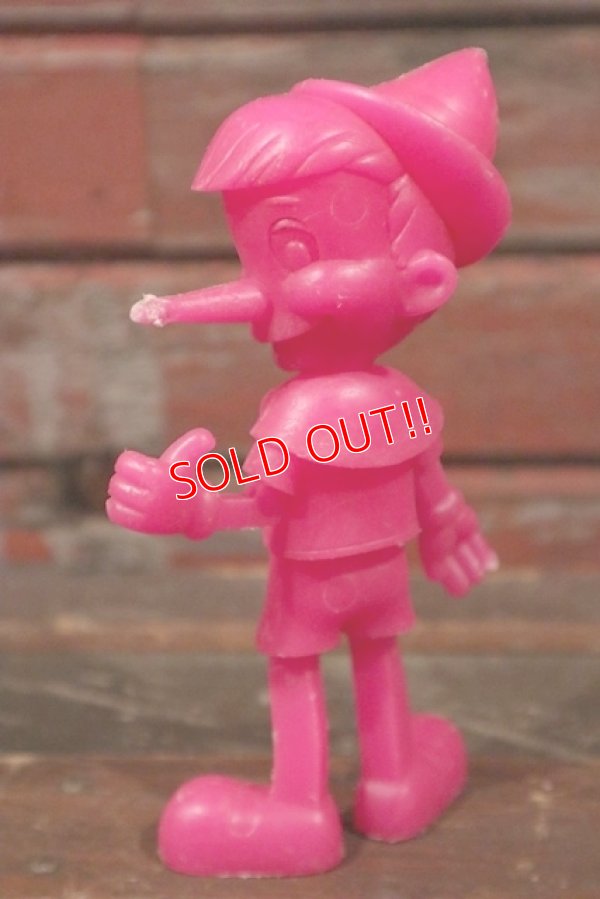 画像3: ct-210301-67 Pinocchio / MARX 1970's Plastic Figure (Pink)